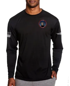 24th MDSB Long Sleeve Performance PT Shirt. This shirt IS approved for PT.
