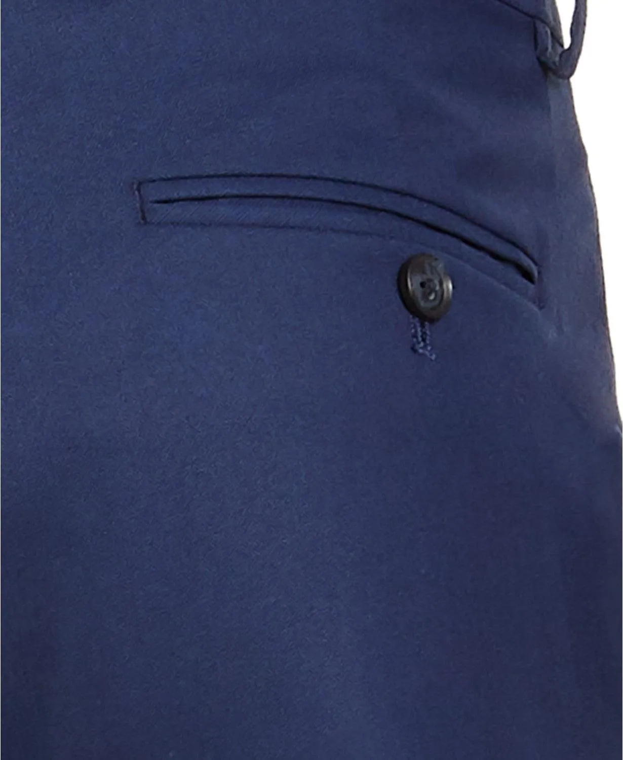 Alfani Mens Slim fit Dress Pants 36 / 32 Blue Solid Stretch