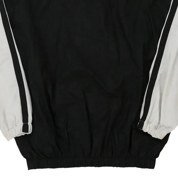 Athletic Works Track Jacket - XL Black & White Nylon Blend