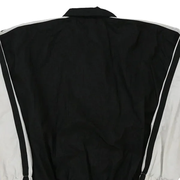 Athletic Works Track Jacket - XL Black & White Nylon Blend