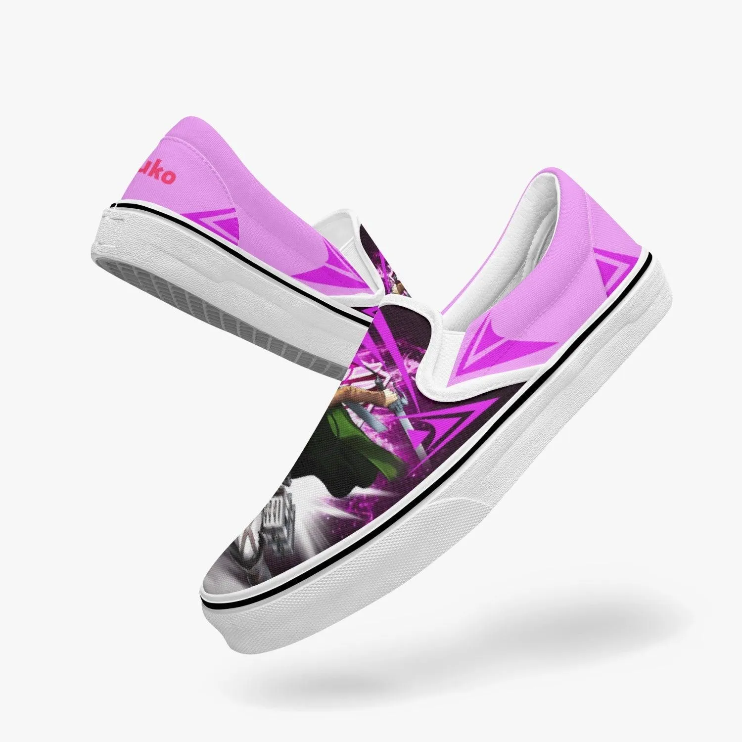 Attack On Titan Hange Zoe Slip Ons Anime Shoes