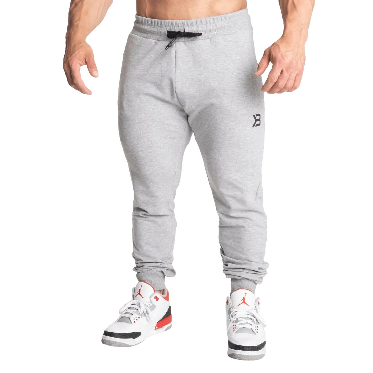 Better Bodies Tapered Joggers V2 - Light Grey