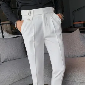 British Style Slim Fit Suit Pant