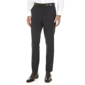 Calvin Klein Mens Skinny fit Dress Pants 31 / 30 Blue Solid Stretch