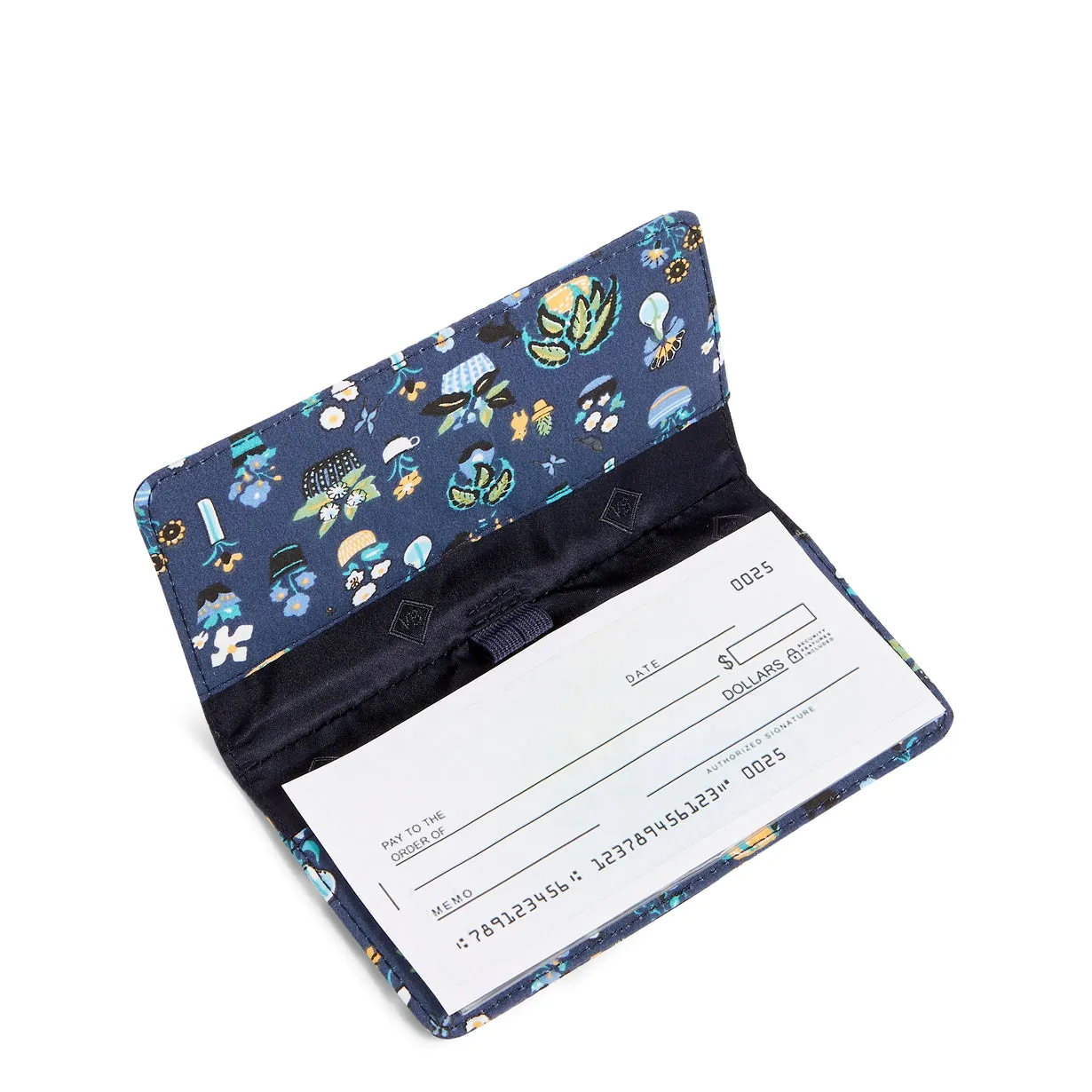 Checkbook Cover - Plants