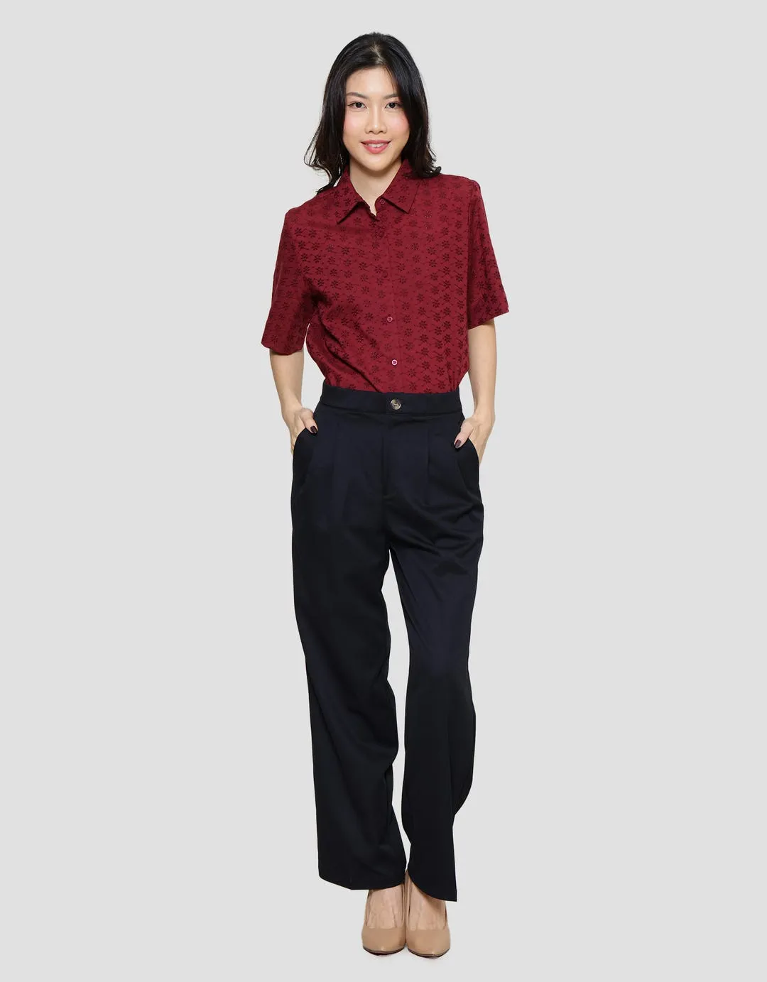 Connexion Elastic Monolog Celana Panjang Wanita