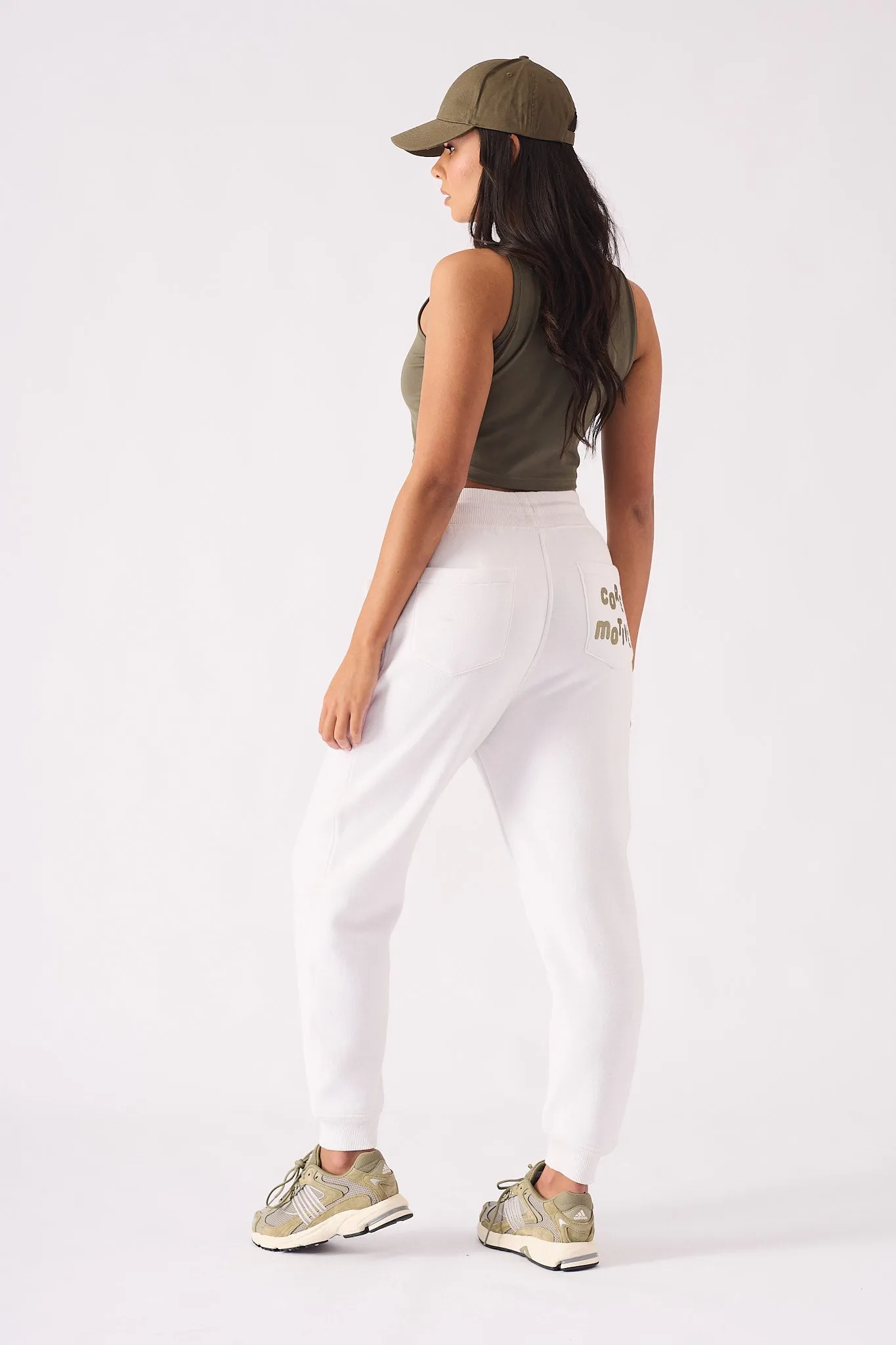 Core Motive Tapered Joggers - White