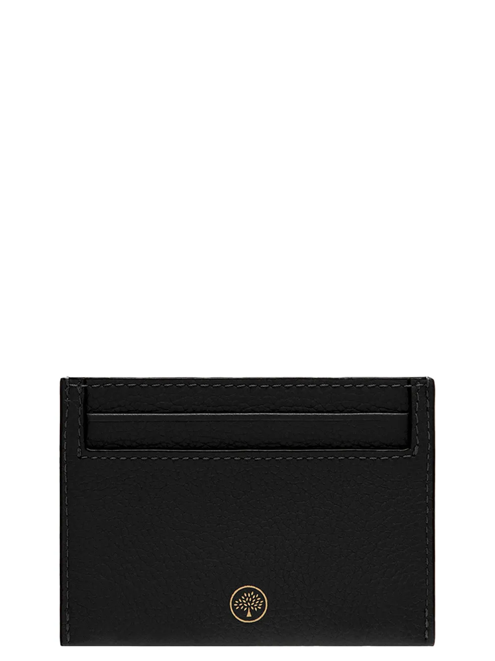 Credit Card Slip Small Classic Grain Leather (Black)