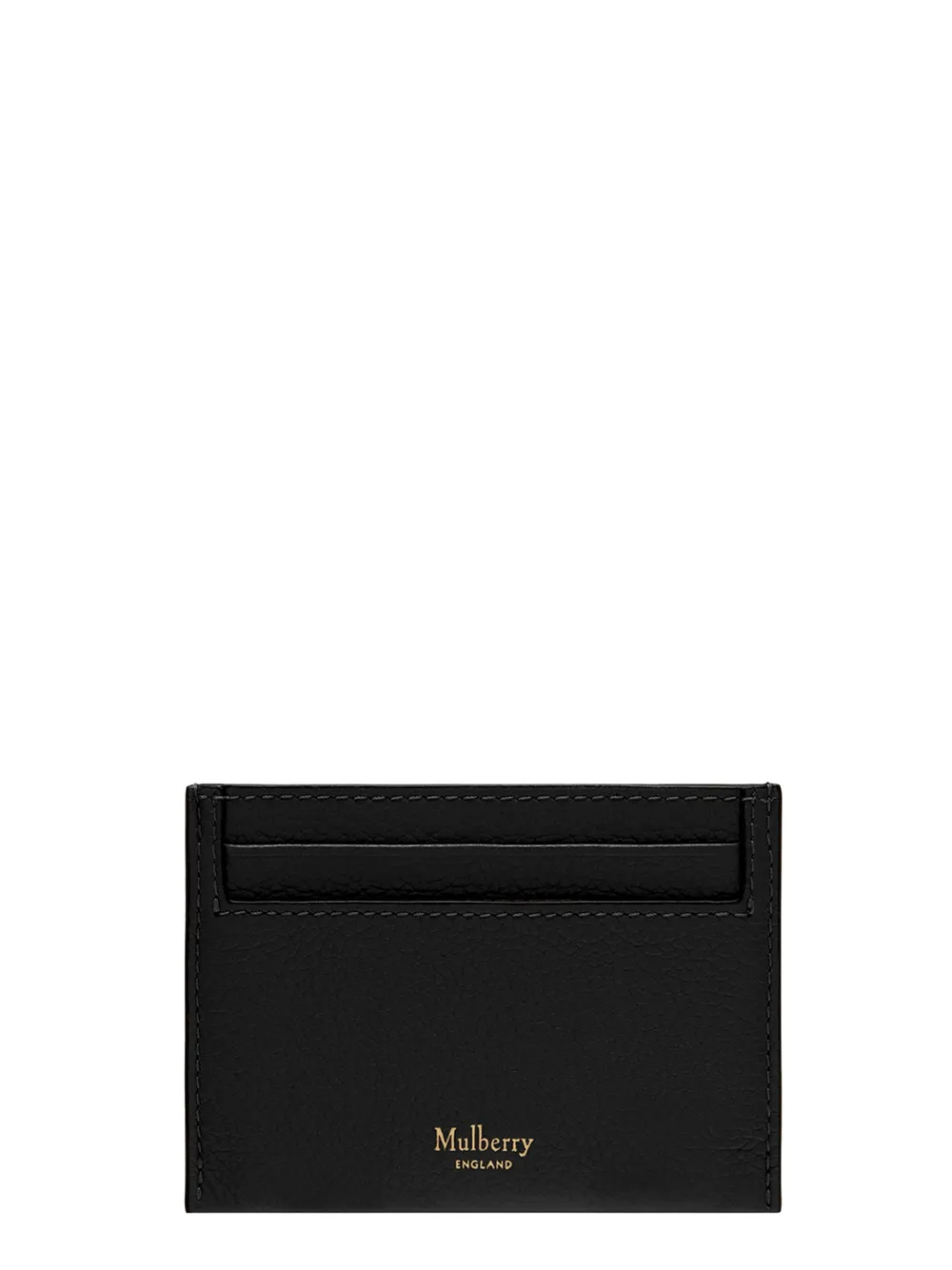 Credit Card Slip Small Classic Grain Leather (Black)