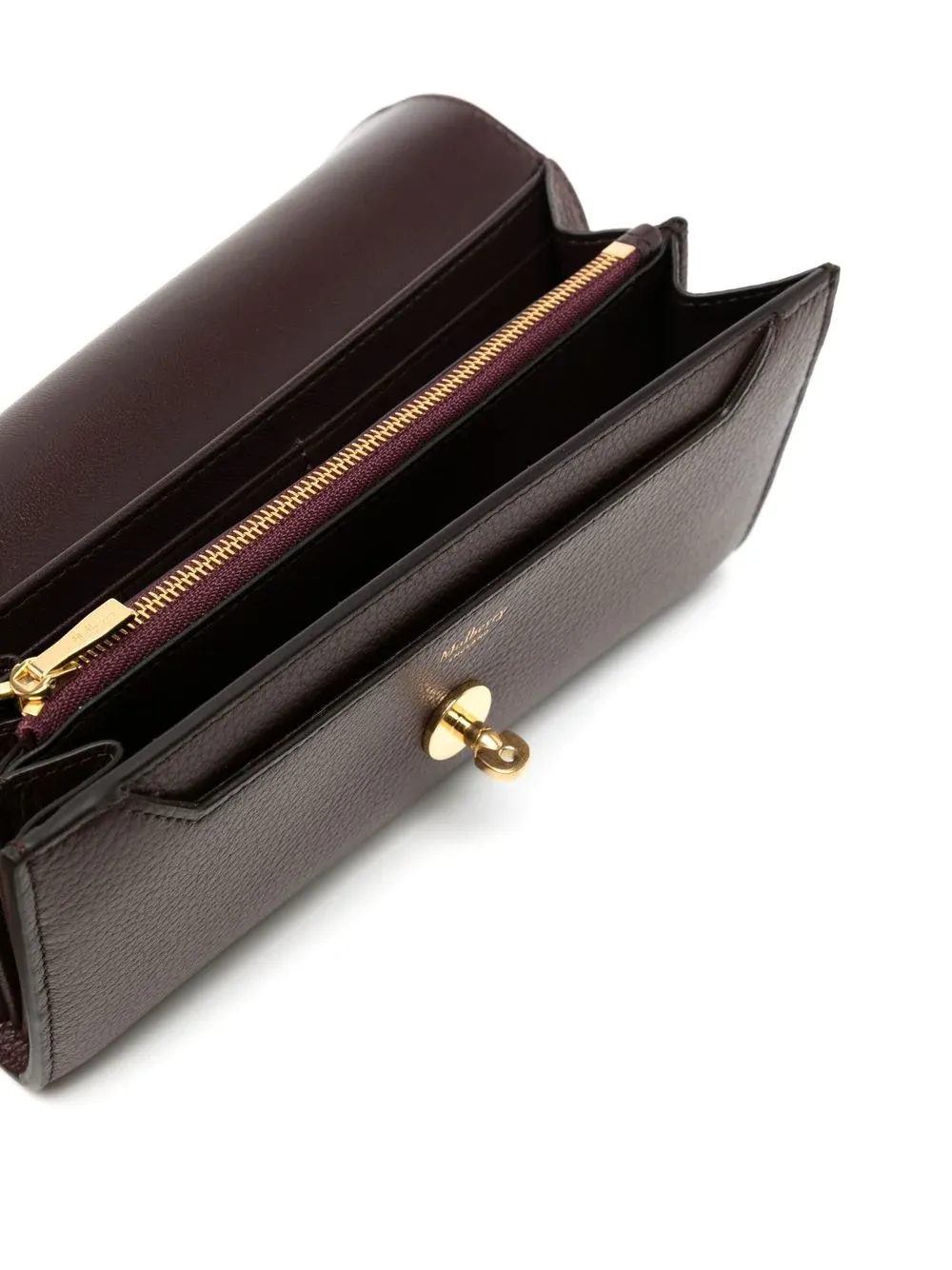 Darley Wallet Small Classic Grain (Oxblood)