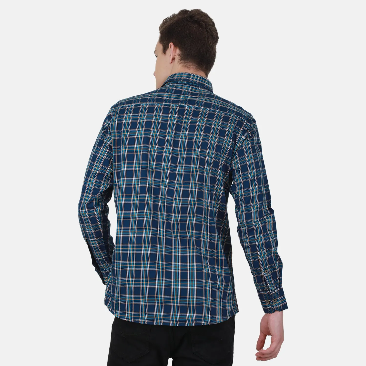 Duke Stardust Men Full Sleeve Cotton Shirt (SD8CKTBQ)