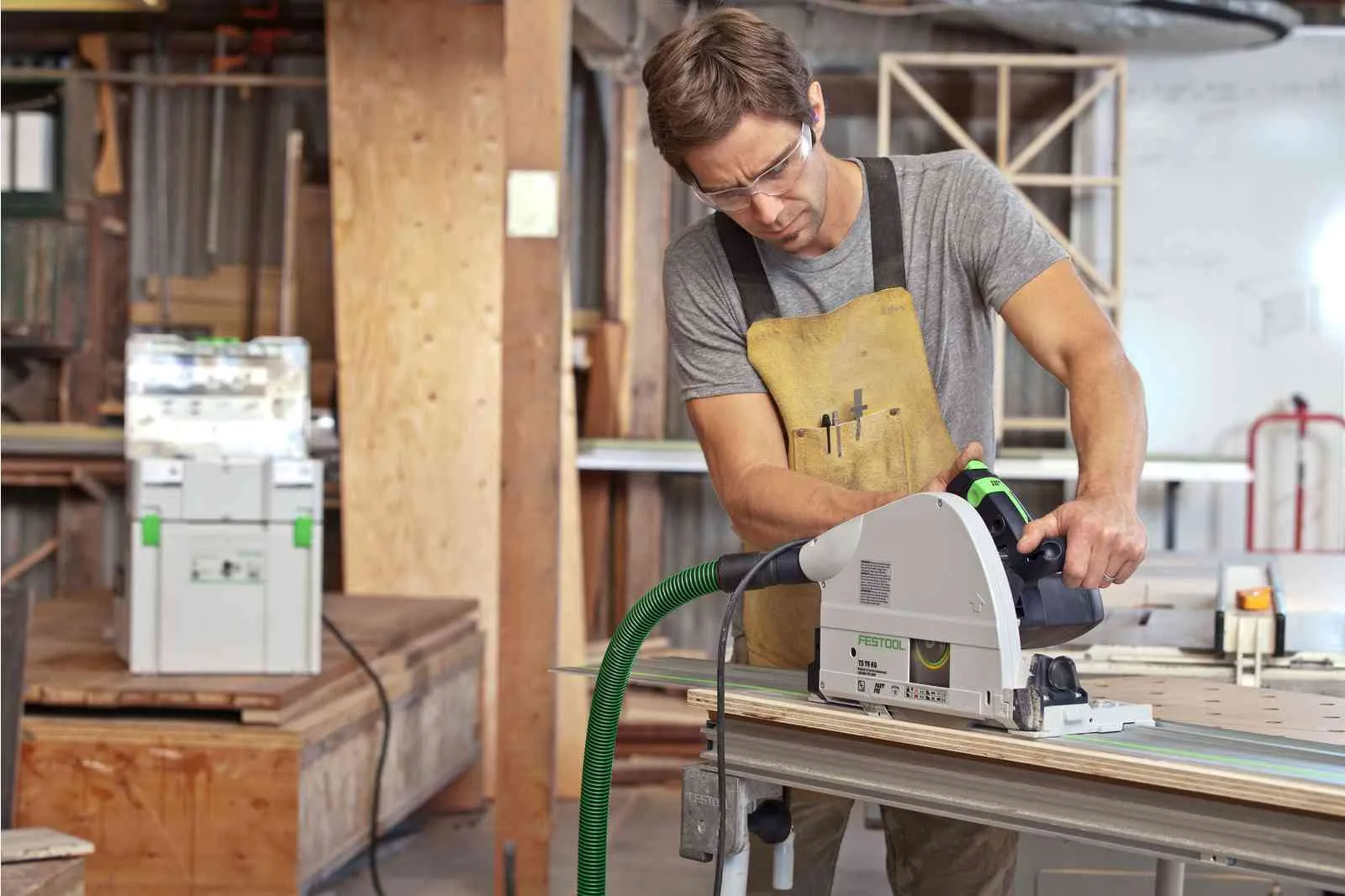 Festool 576118 TS 75 EQ-F-Plus Plunge Cut Track Saw