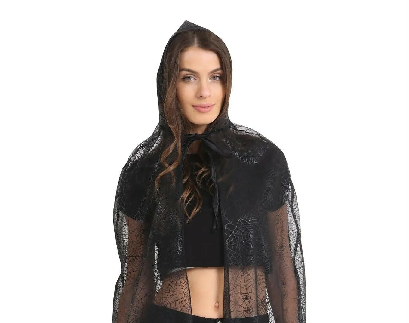 Halloween Spider Web Cape & Skirt