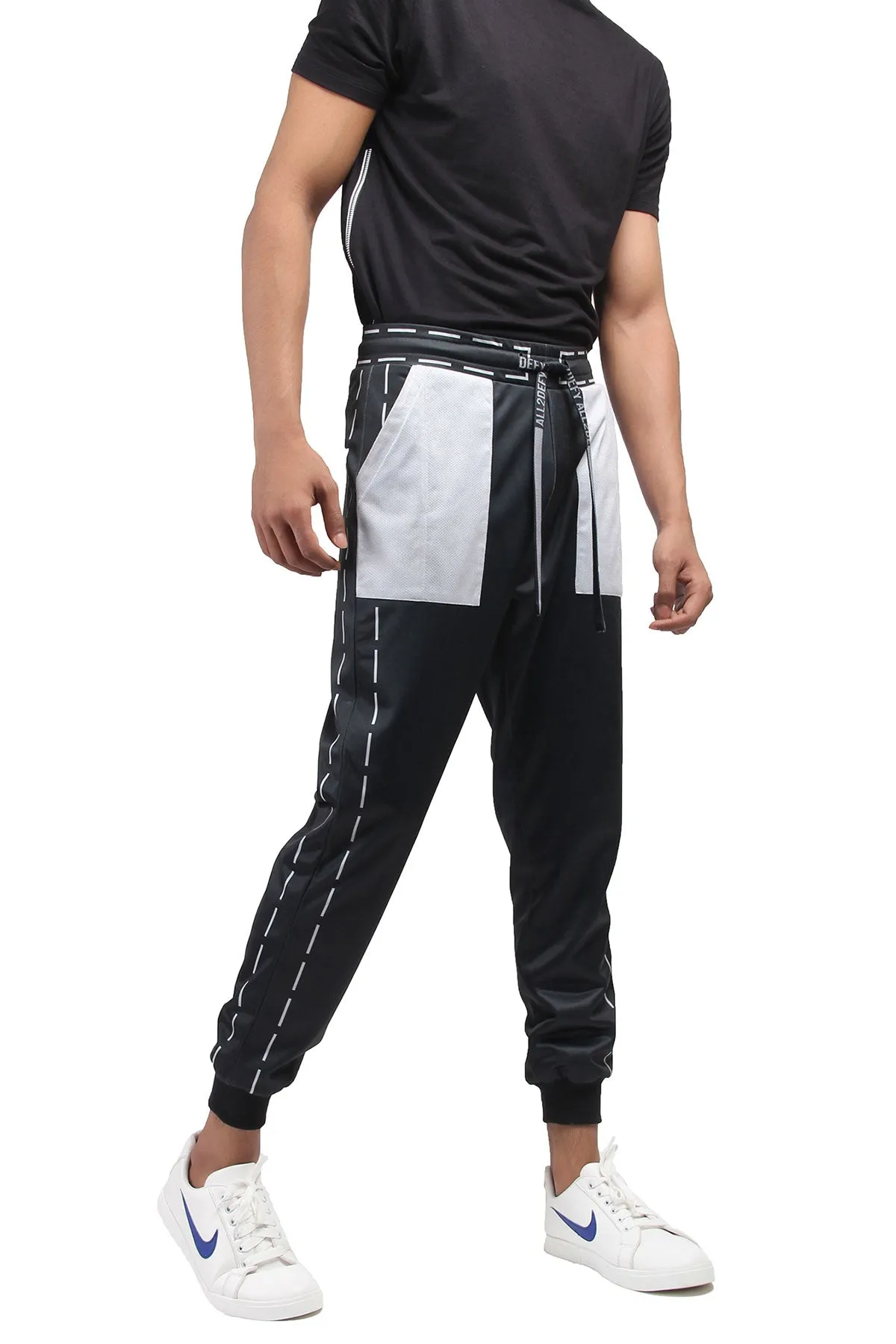 Hand Stitched Joggers