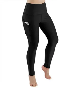 High Waist Yoga Pants with Side Pockets