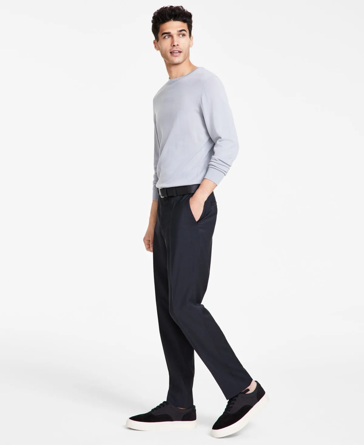 Hugo Boss Mens Modern fit Dress Pants 38 / 32 Grey