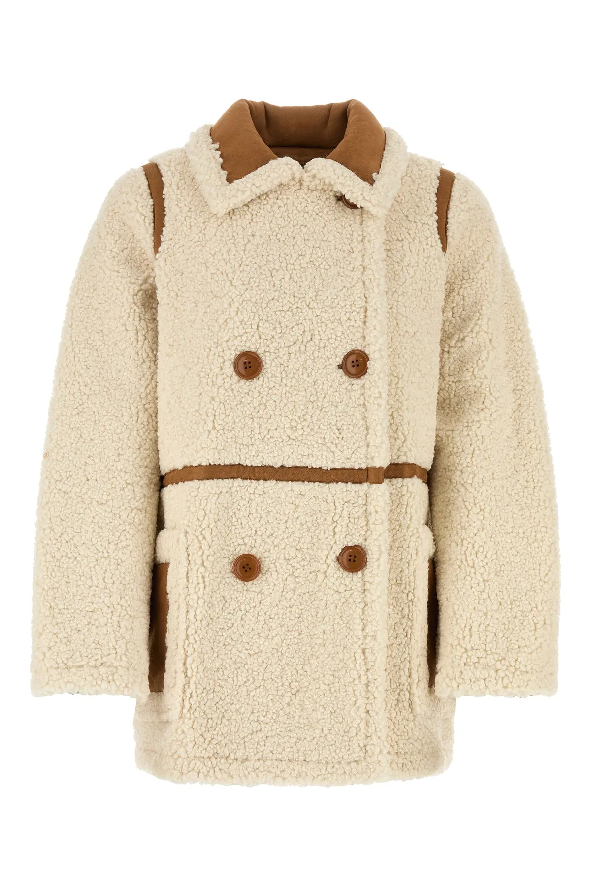 Ivory teddy Chloe coat
