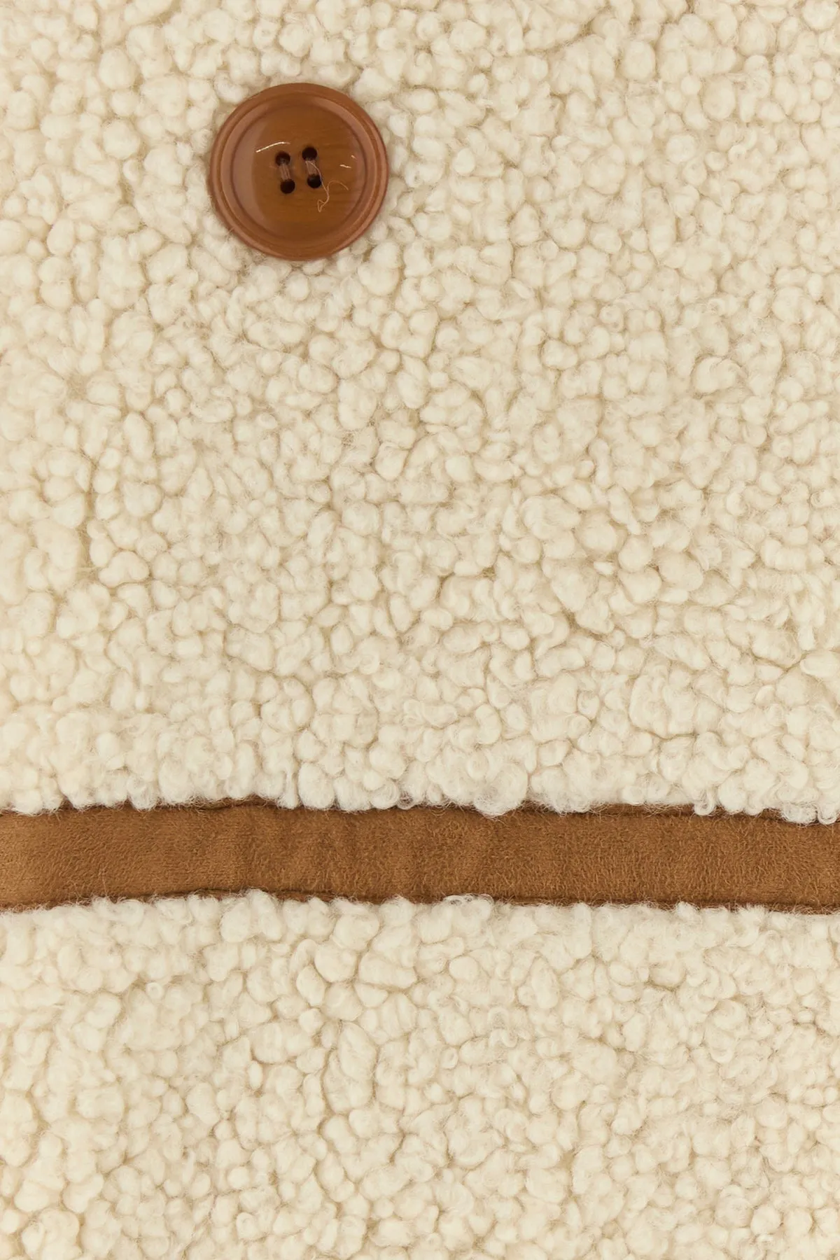 Ivory teddy Chloe coat