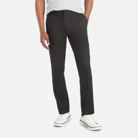 Kenneth Cole Reaction Mens Slim fit Dress Pants 34 / 34 Black Solid Stretch
