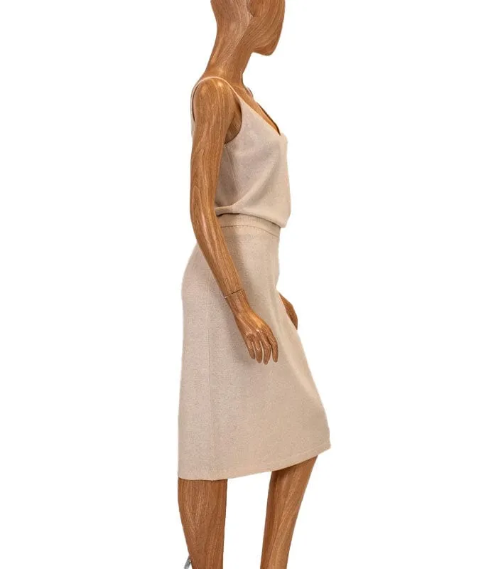 Knit Skirt & Tank Set
