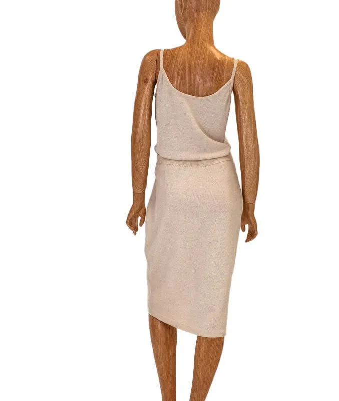 Knit Skirt & Tank Set