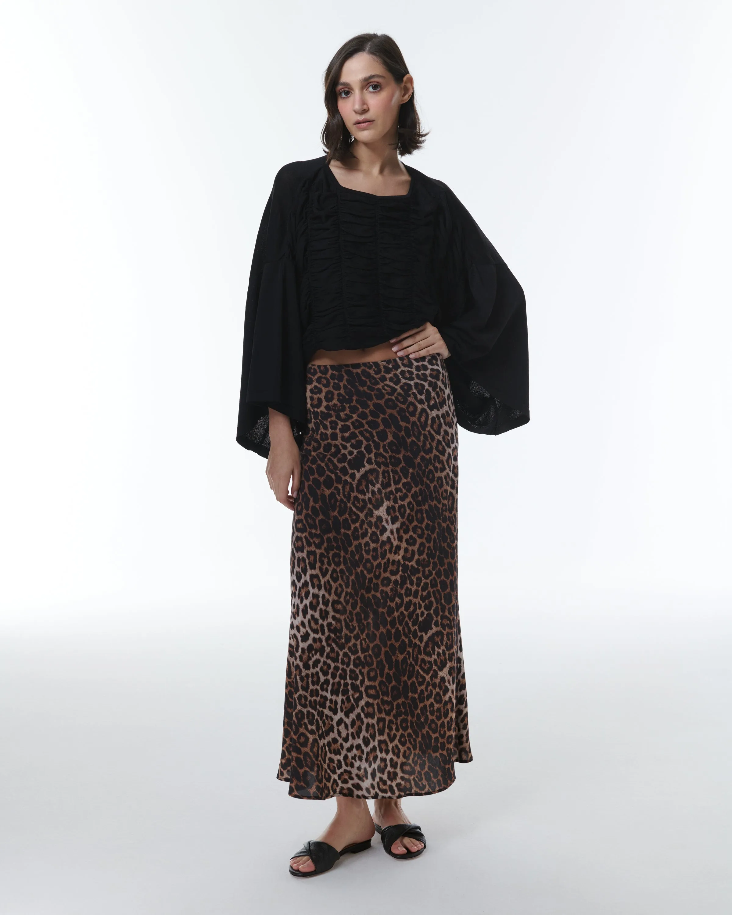 Kores Leopard Skirt