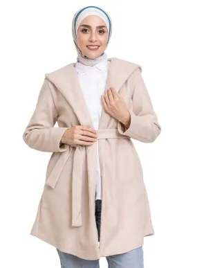 Latte Feather Jacket