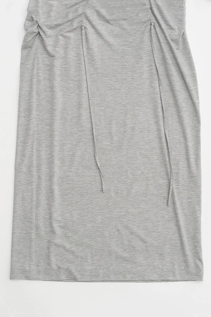 Layered Maxi Shirring Skirt