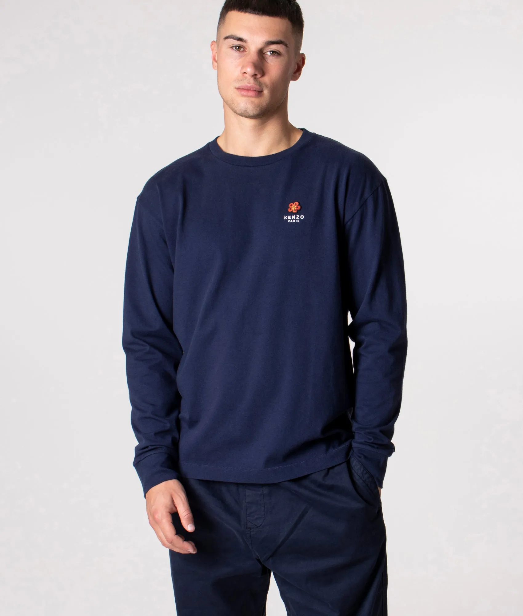 Long Sleeve Boke Flower T-Shirt