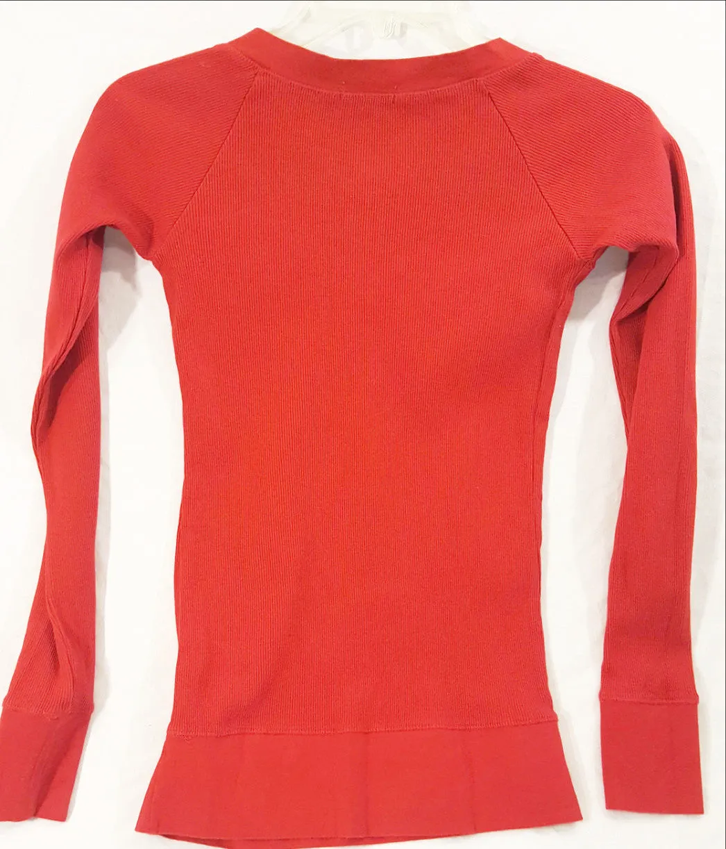 Long Sleeve Ribbed T-Shirt