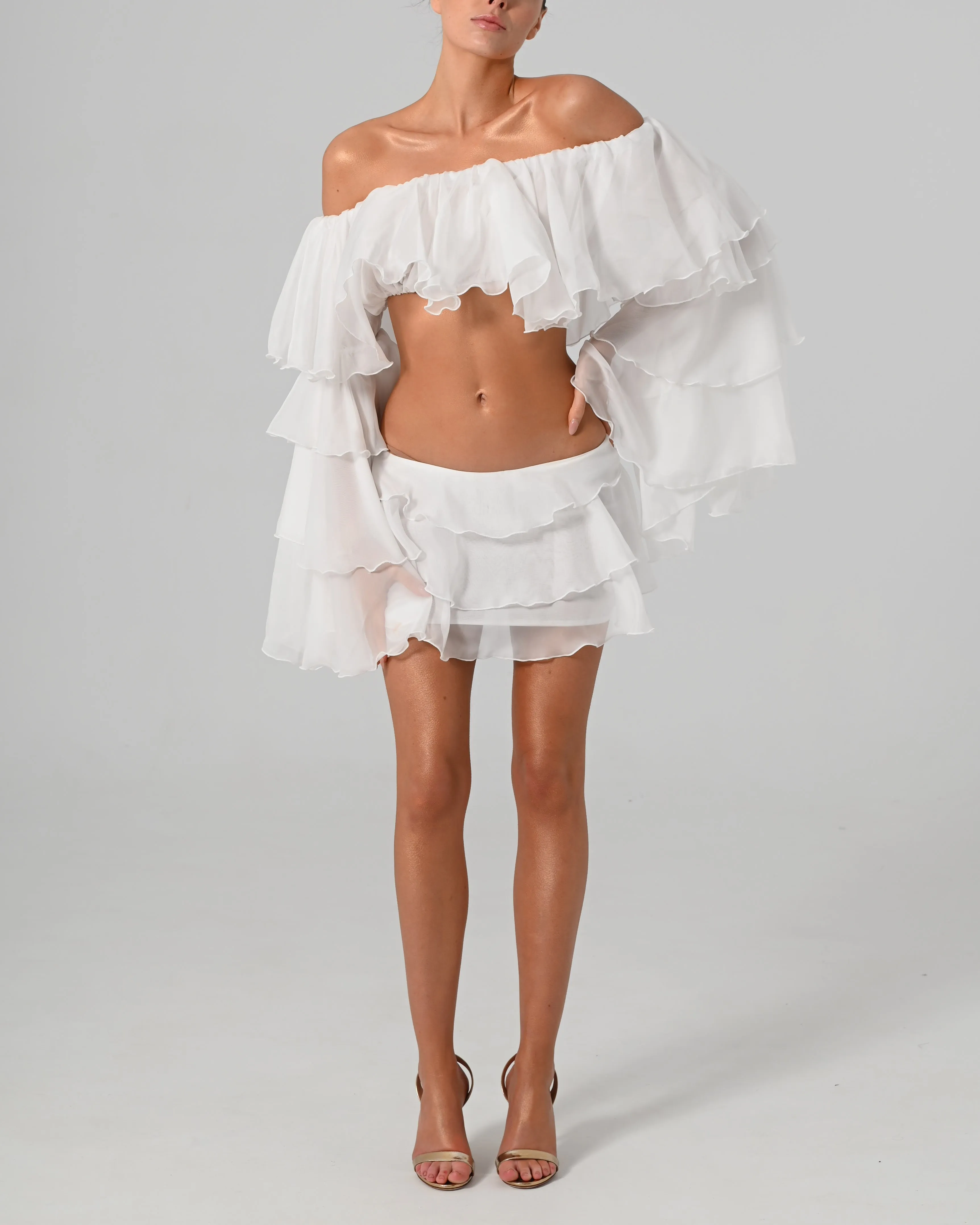 Madonna Top in Ivory