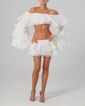 Madonna Top in Ivory