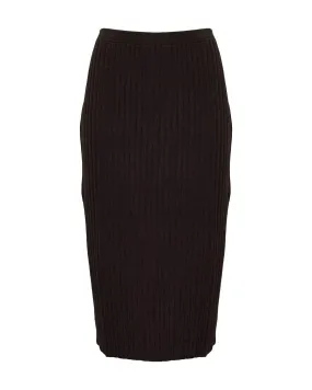 Merino Wool Pencil Skirt