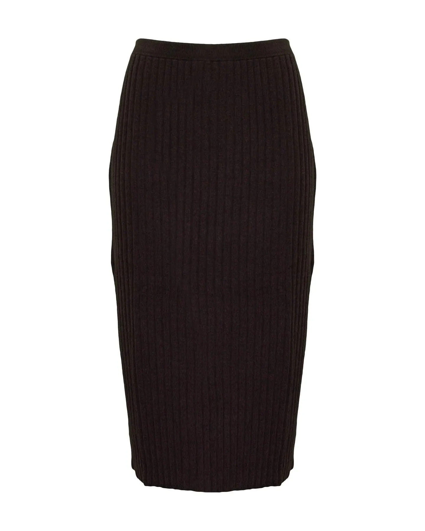 Merino Wool Pencil Skirt