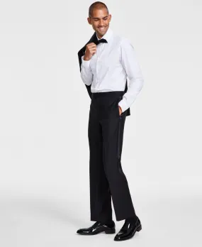 Michael Kors Mens Classic fit Dress Pants 34 / 30 Black Solid