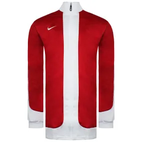 Nike Logo Mens Red/White Track Jacket