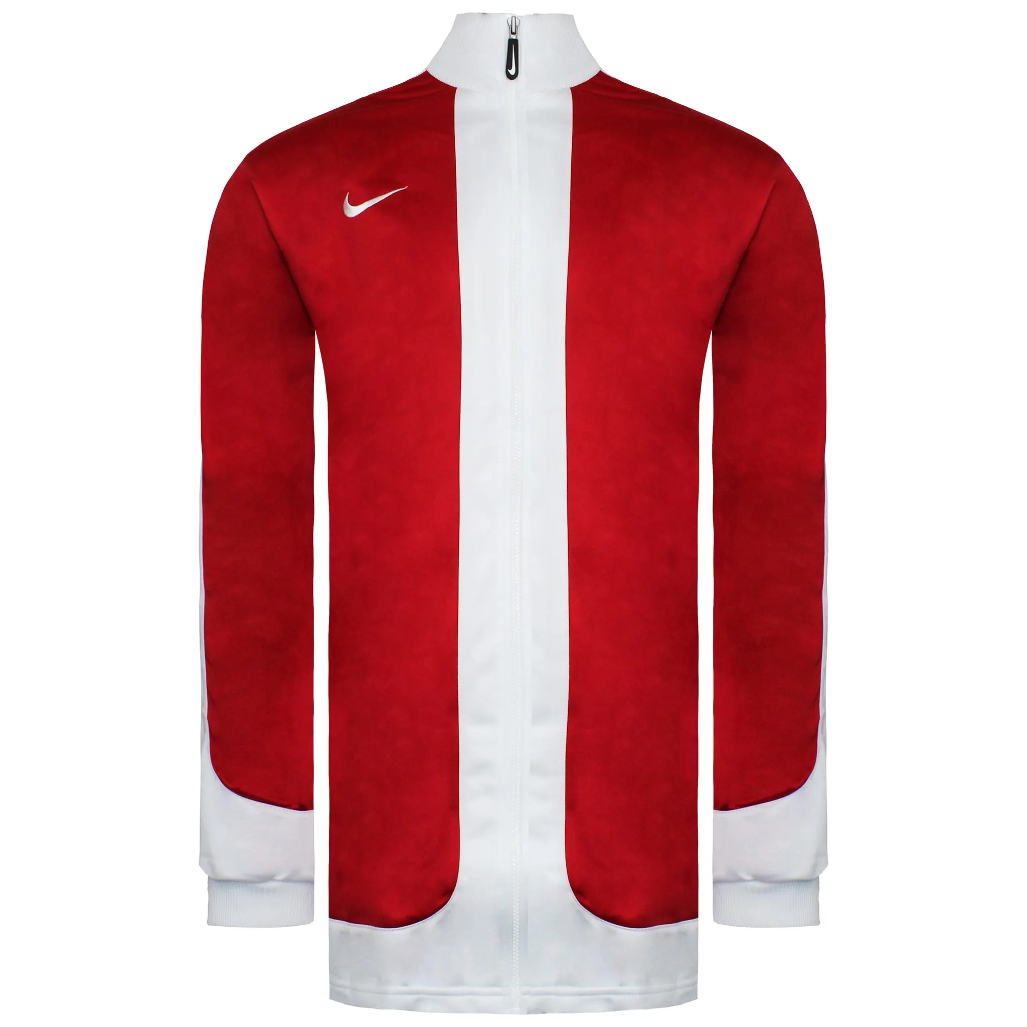 Nike Logo Mens Red/White Track Jacket
