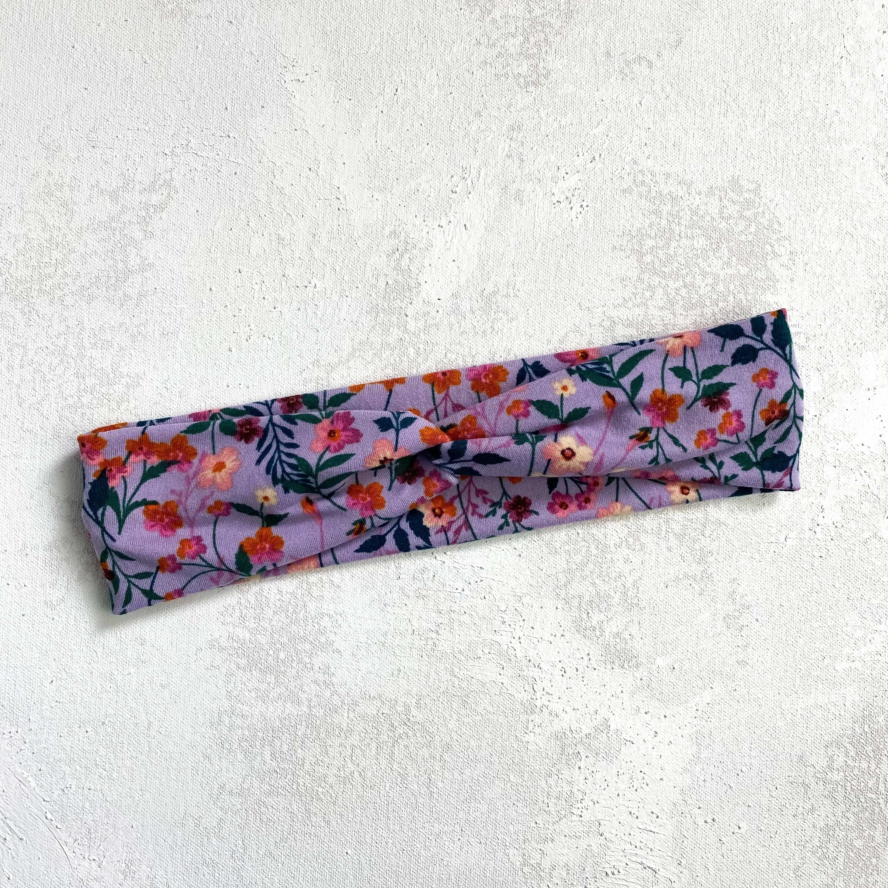 Purple Floral CLASSIC Headband
