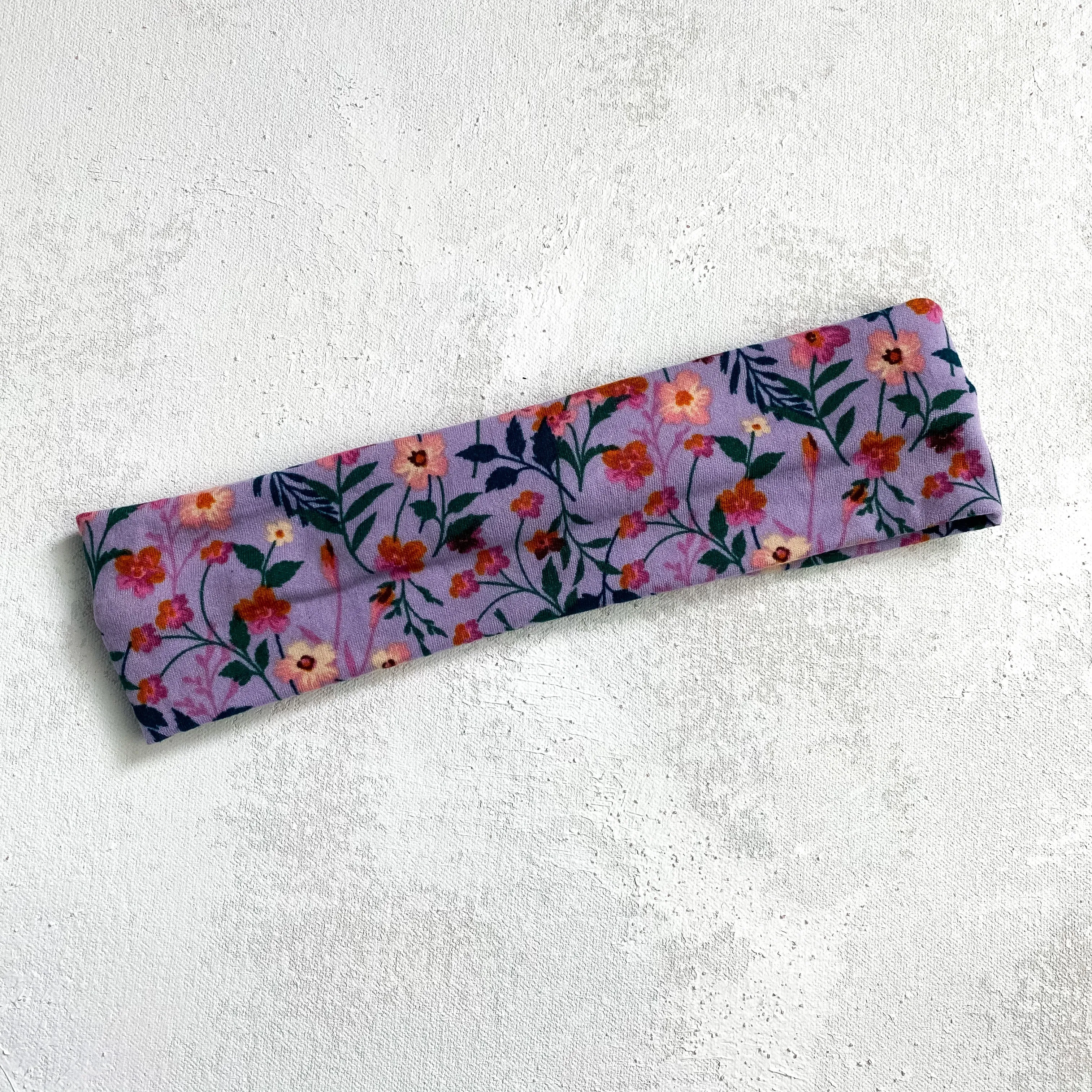 Purple Floral CLASSIC Headband