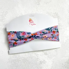 Purple Floral CLASSIC Headband