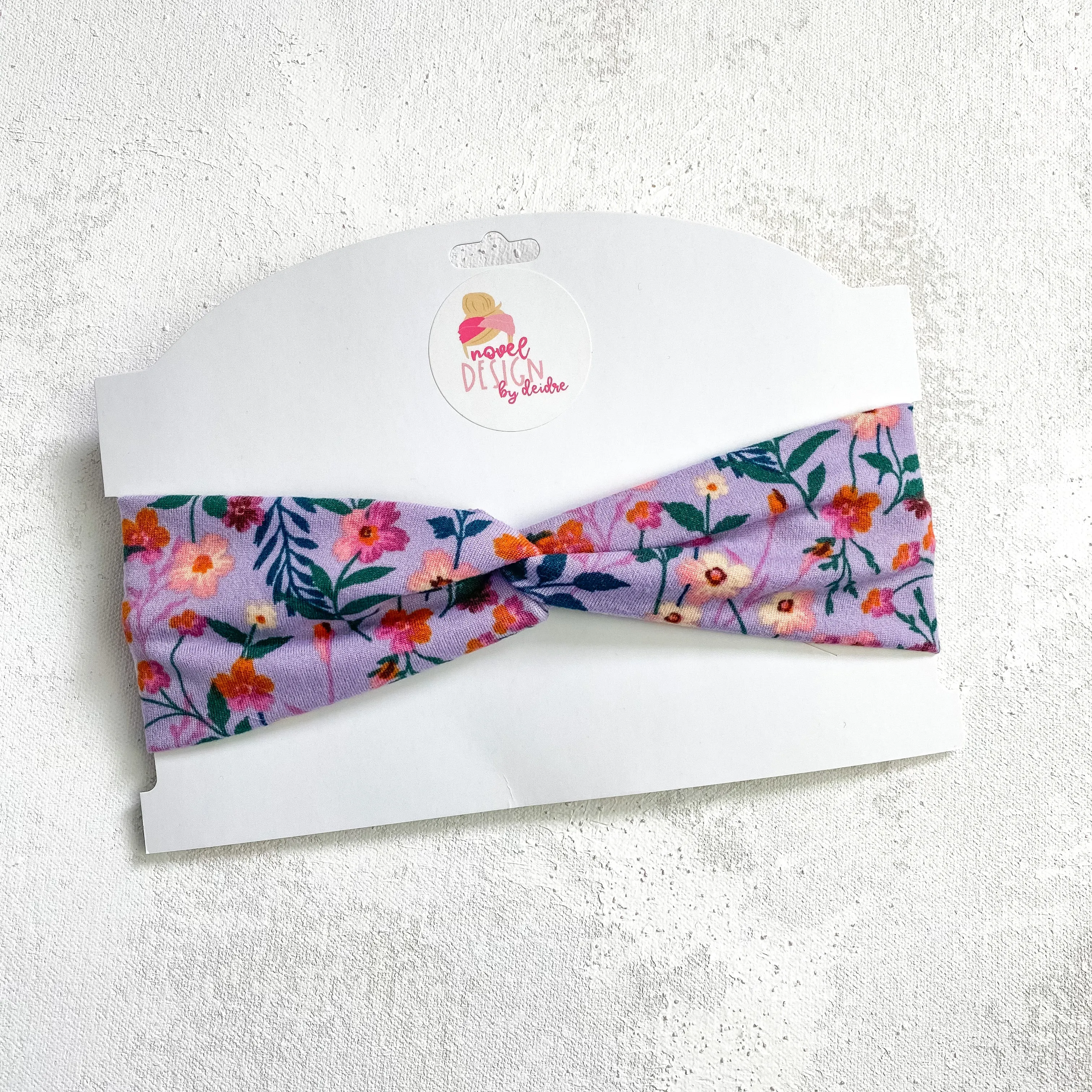 Purple Floral CLASSIC Headband
