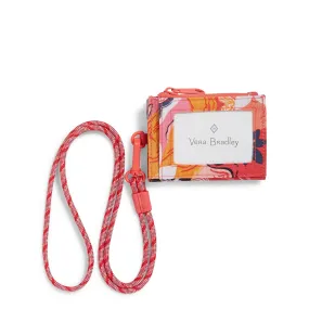 ReActive RFID Lanyard Card Case - Rosa Agate