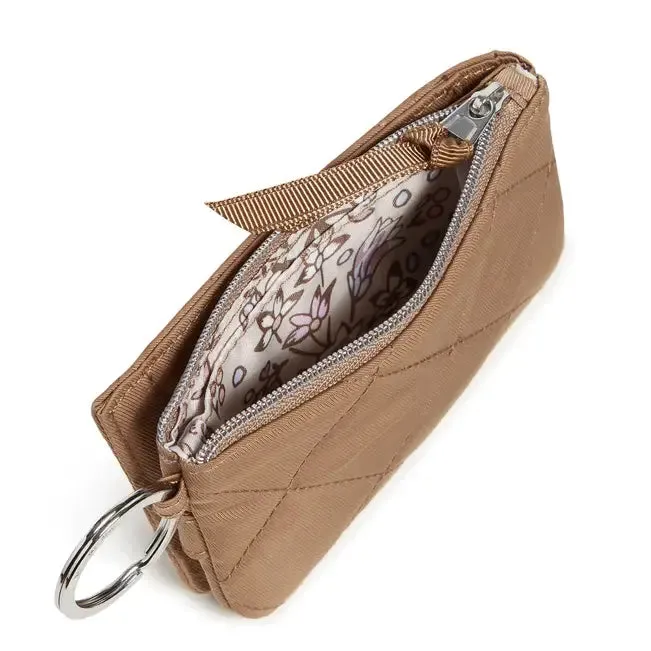 RFID Deluxe Zip ID Case - Meadowlark Tan