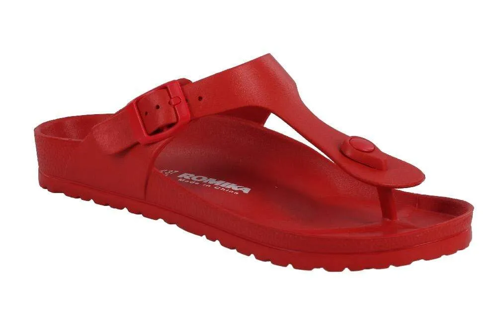 Romika Women's Roemer 07 EVA Sandals- Red
