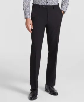 Tallia Mens Classic fit Dress Pants 36 / 30 Black Solid
