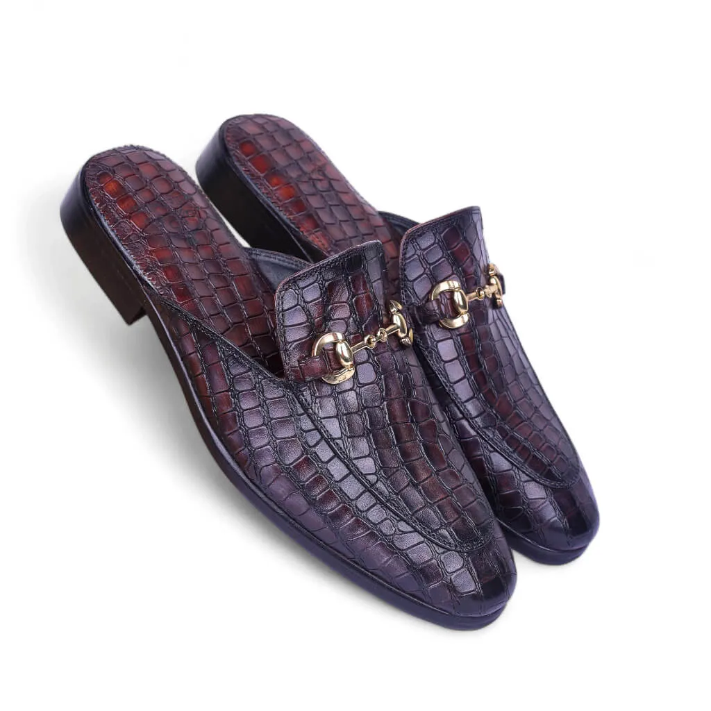The Hale Slippers Mules Wine