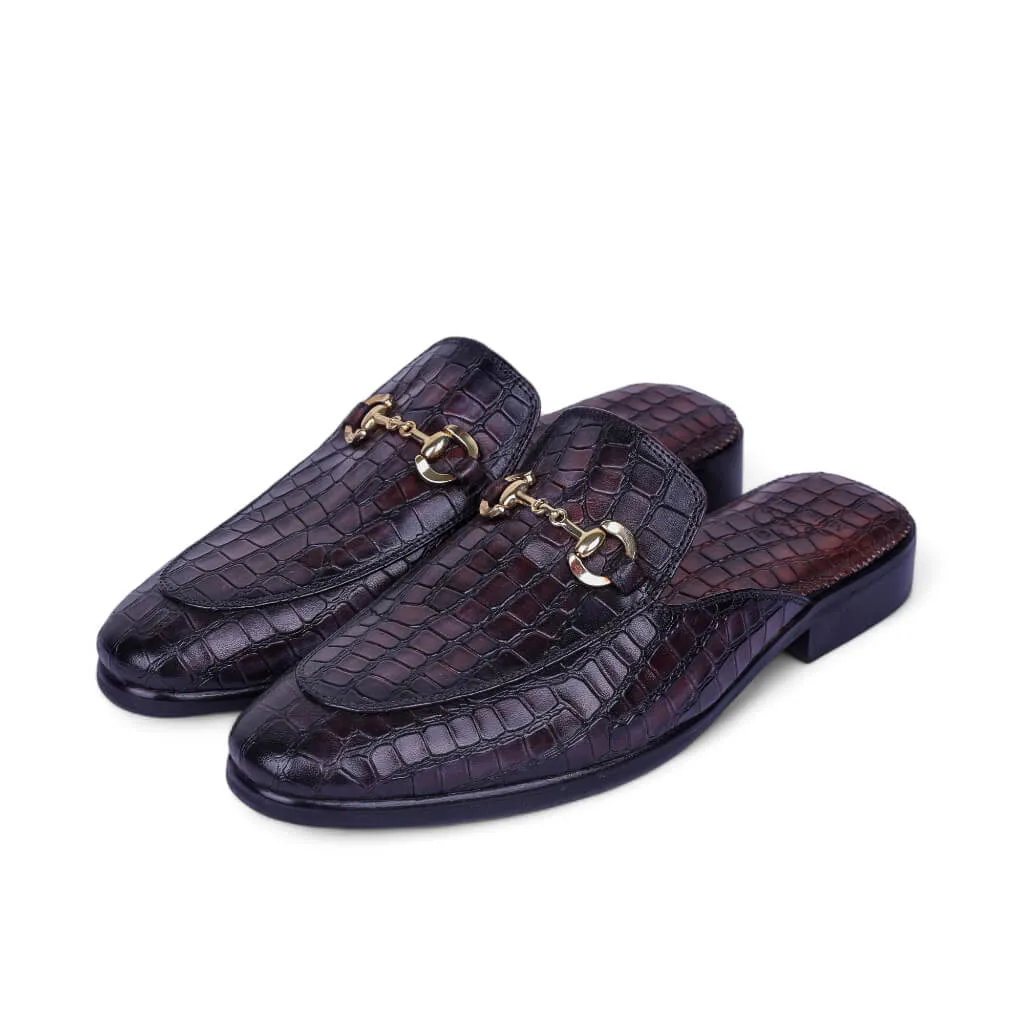 The Hale Slippers Mules Wine