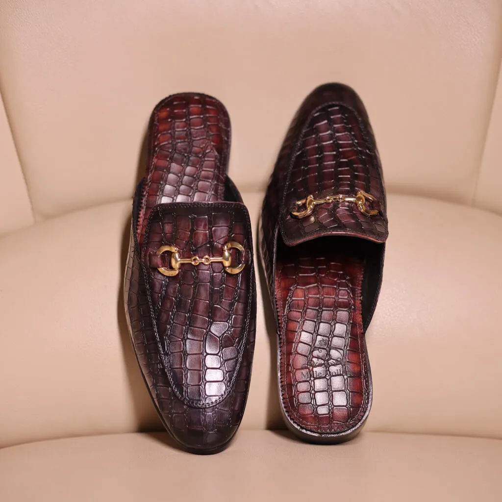The Hale Slippers Mules Wine