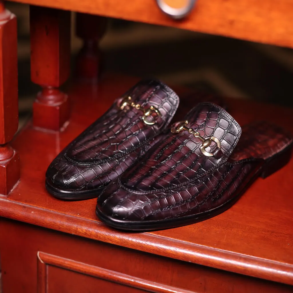 The Hale Slippers Mules Wine