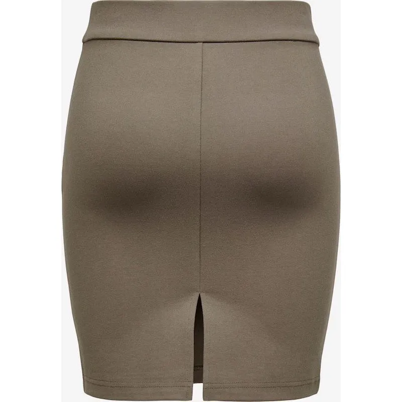 Tia Pencil Slit Skirt - Only